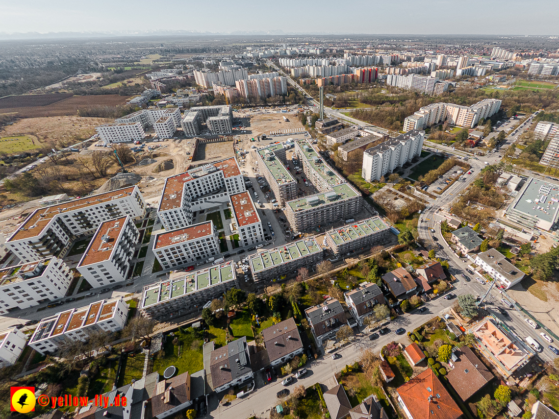 22.03.2023 - Baustele und Wohnanlage Alexisquartier